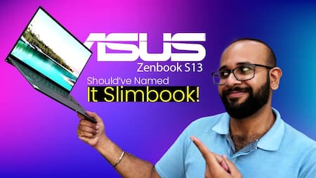 ASUS Zenbook S13 OLED Review | They Should've Called It The Slimbook